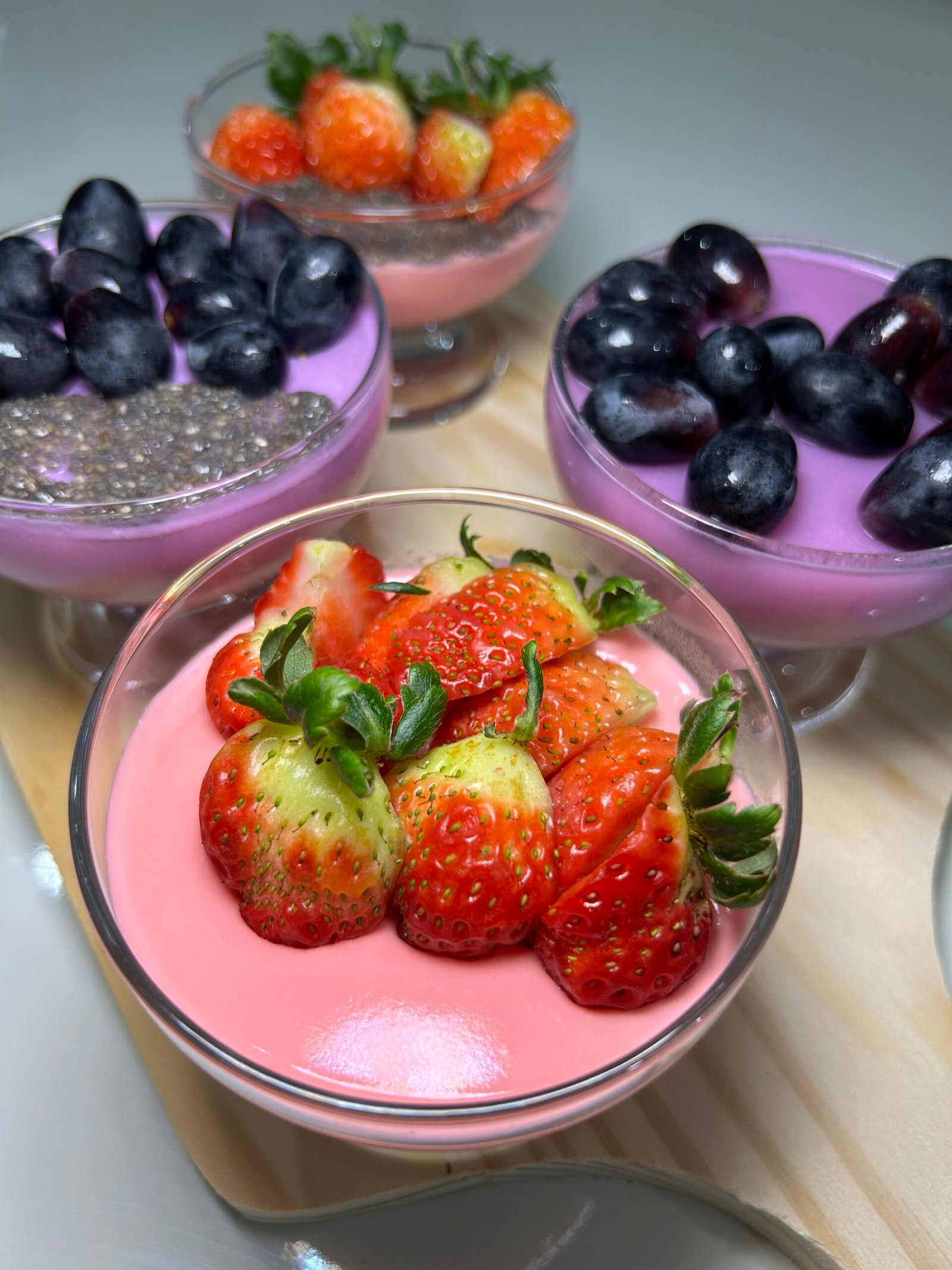mousse de frutas